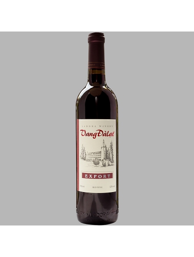 VANG ĐÀ LẠT  EXPORT RED&WHITE WINE 750ML