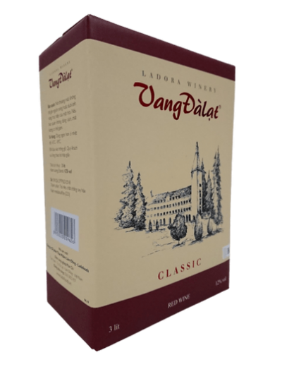 Rươu Vang Đà Lạt Classic 3 Lít