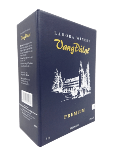 Rượu Vang Đà Lạt Premium Hộp 3 Lít